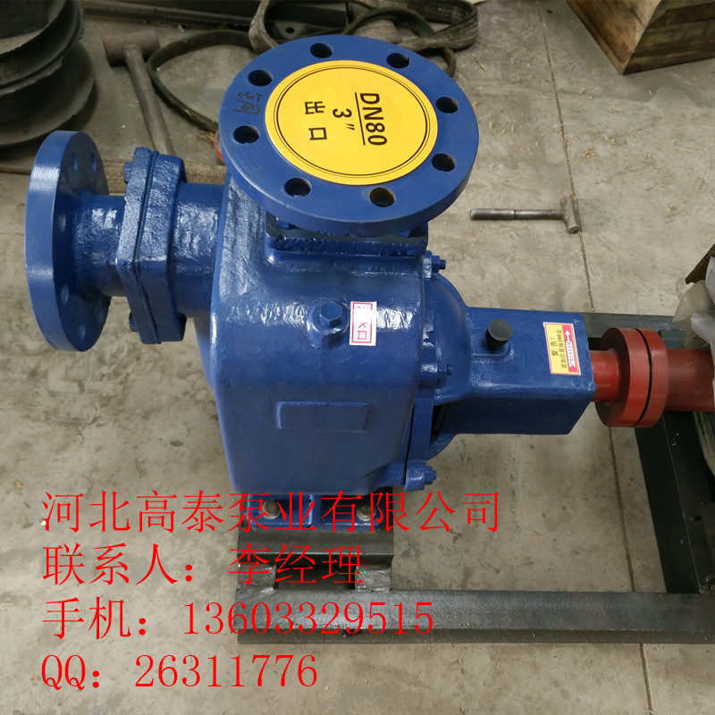 ZW40-15-30自吸排污泵生產(chǎn)廠家型號齊全